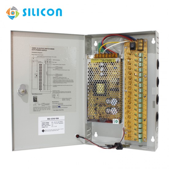 Silicon Power Supply Central RS-1218-10A (New B)