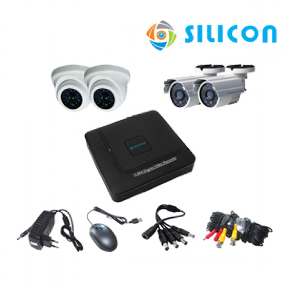 Paket Si Cam 1 (4 Channel Silicon)