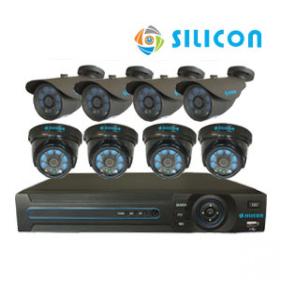 SILICON DVR KIT AHD RS-930308-BE SILICON DVR KIT AHD RS-930308-BE