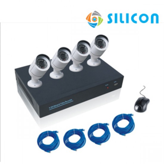 SILICON NVR KIT RS-904IP-CW10IP SILICON NVR KIT RS-904IP-CW10IP